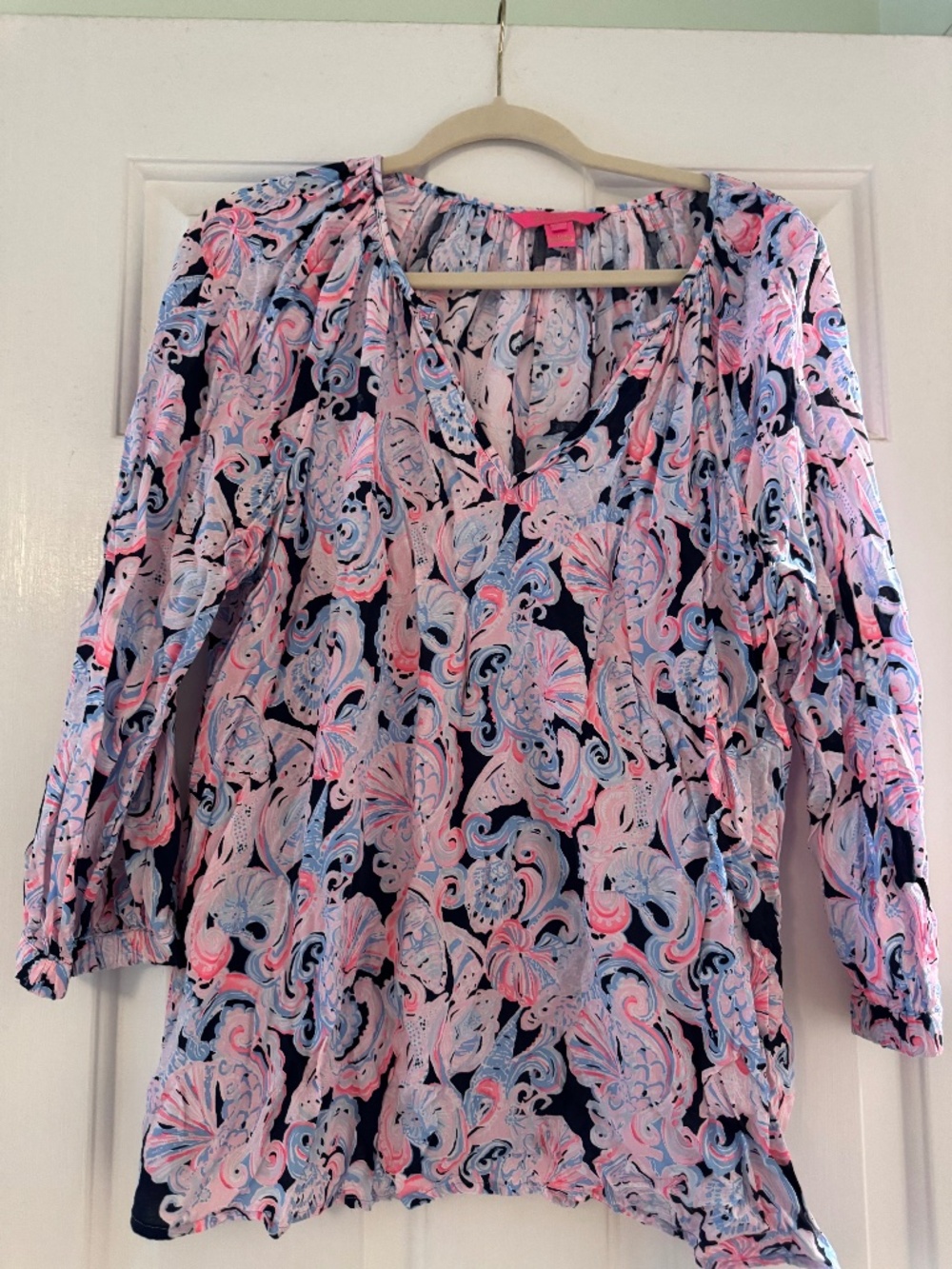 XL Lilly Pulitzer 3/4 sleeve top